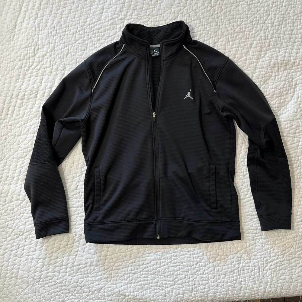 JORDAN - Dri Fit Men's Athletic Fit Warm Up Jacket - XL